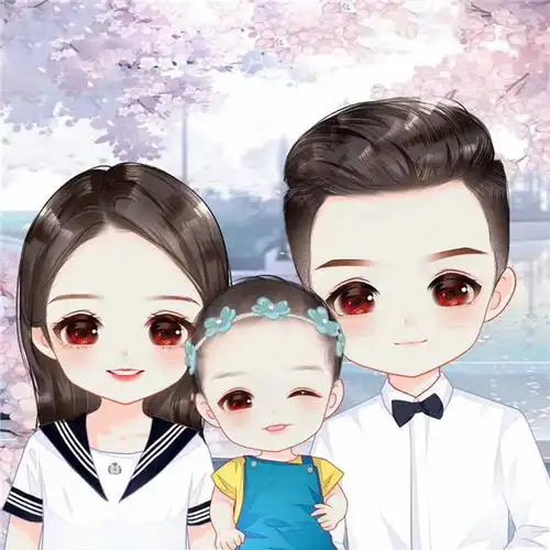  手绘卡通手绘头像女手绘小女孩手绘头像超萌手绘漫画手绘头像