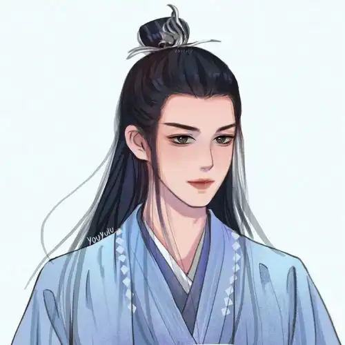 古风动漫情侣头像遇见你是幸运,走到底是双倍幸运