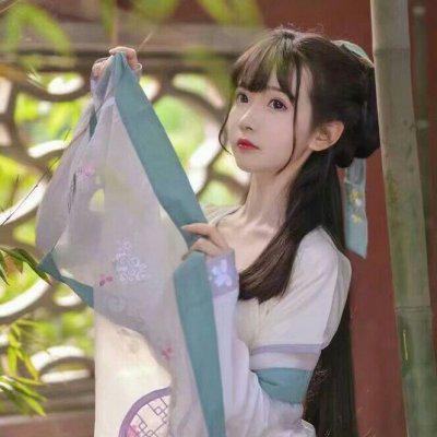  古风头像女生仙气真人懵懂少女有点冷酷的