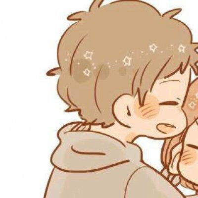  高清卡通情侣头像丨呆萌呆萌
