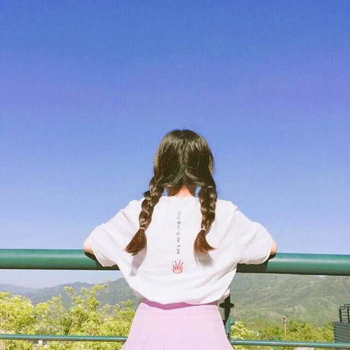 学生头像女生头发