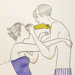  看完想恋爱美女插画师与男友的甜蜜侣日常,又污又甜,简直美哭了