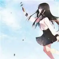  二次元校服情侣头像微信头像图片大全