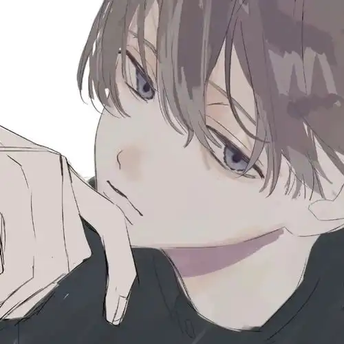  动漫男生头像光阴张狂似水只想不醉不归