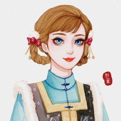  迪士尼公主手绘古风女头你是我的女生头像我要个性网