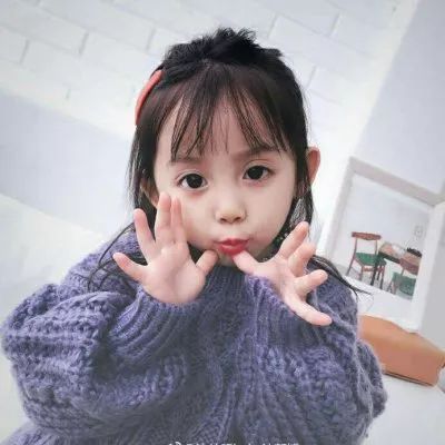  女生头像可爱萌娃闺蜜头像三人一人一张
