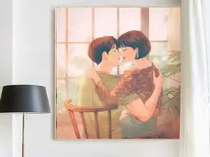  现代艺术韩国清新手绘日系浪漫唯美动漫情侣装饰画挂画15图片设计素材高清模板下载20.48mb小清新装饰画大全