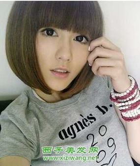  2012夏季女生短发头型8