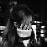  qq头像女社会霸气黑白