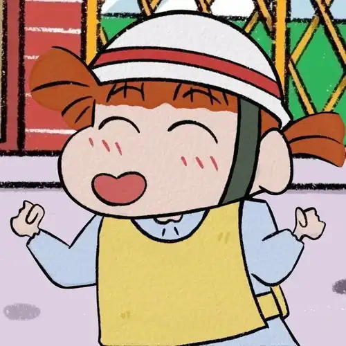  情头可爱童真的蜡笔小新小妮