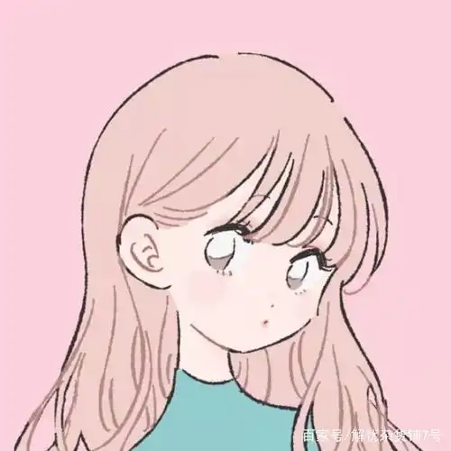 情侣头像卡通唯美简约闺