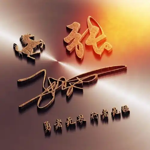  你该换微信头像了,十几款大气高端特效签名头像,留下你的名字