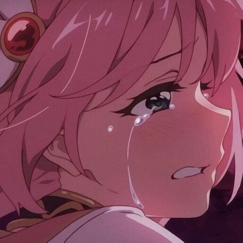  粉色系动漫女头