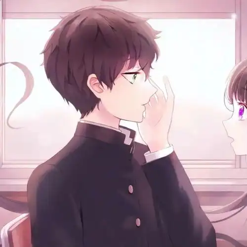 二次元情侣头像一对快看