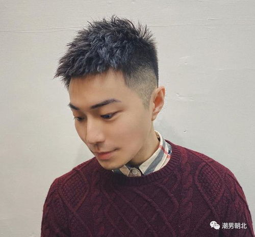  今年最时髦的男生小飞机头发型,帅了一脸