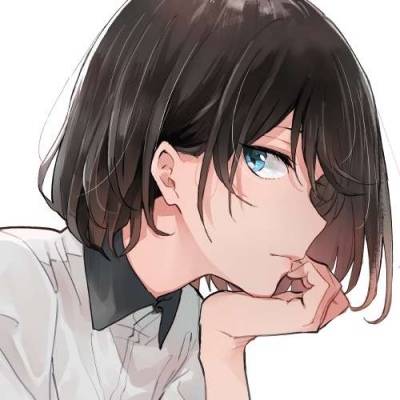  动漫女头高冷傲娇侧脸冷艳个性头像彰显气质范