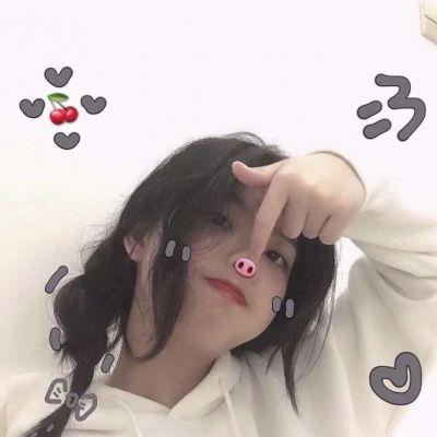 可爱头像女生萌萌哒真人