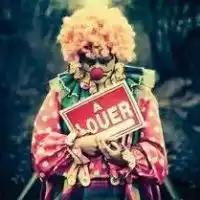 小丑情侣头像魔幻陀螺