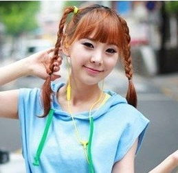  五款女生萌发型超好看萌妹子发型