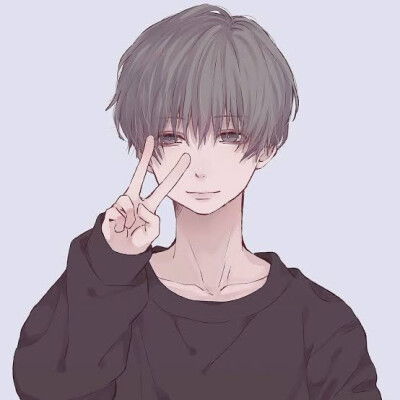  二次元男生头像