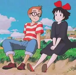 宫崎骏系列情侣头像魔女