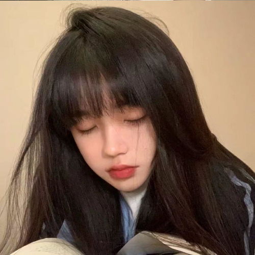  真人女头像治愈好看