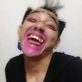 小丑女小丑男情侣头像头