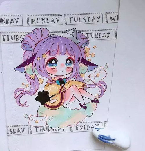  萌化少女心的q版马克笔漫画,老夫的少女心爆棚了