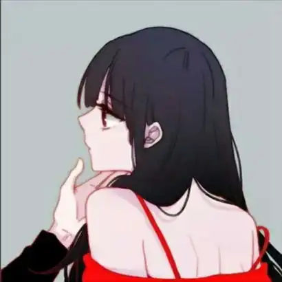 情侣亲嘴头像动漫伤感