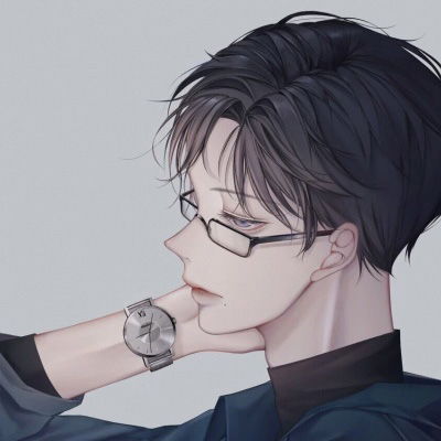  二次元男头像高冷帅气好看的二次元男头像冷酷