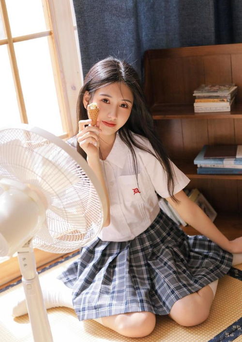  jk制服美女性感写真图片
