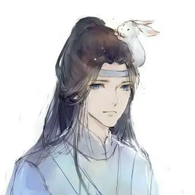  蓝忘机头像帅气高清魔道祖师蓝忘机图片