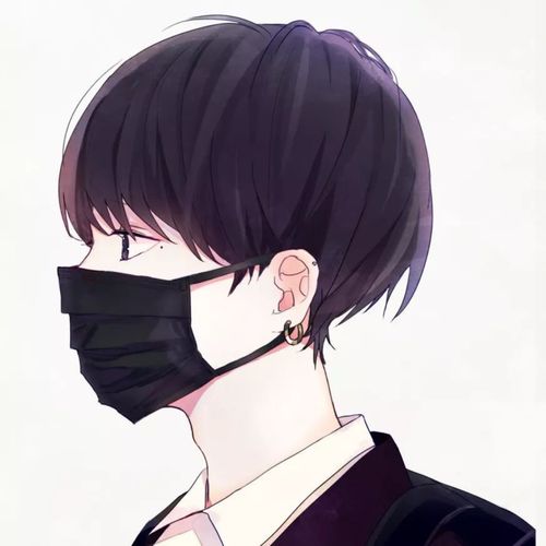  简约情头一左一右