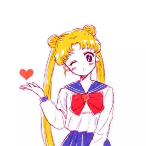 卡通头像女生美少女战士